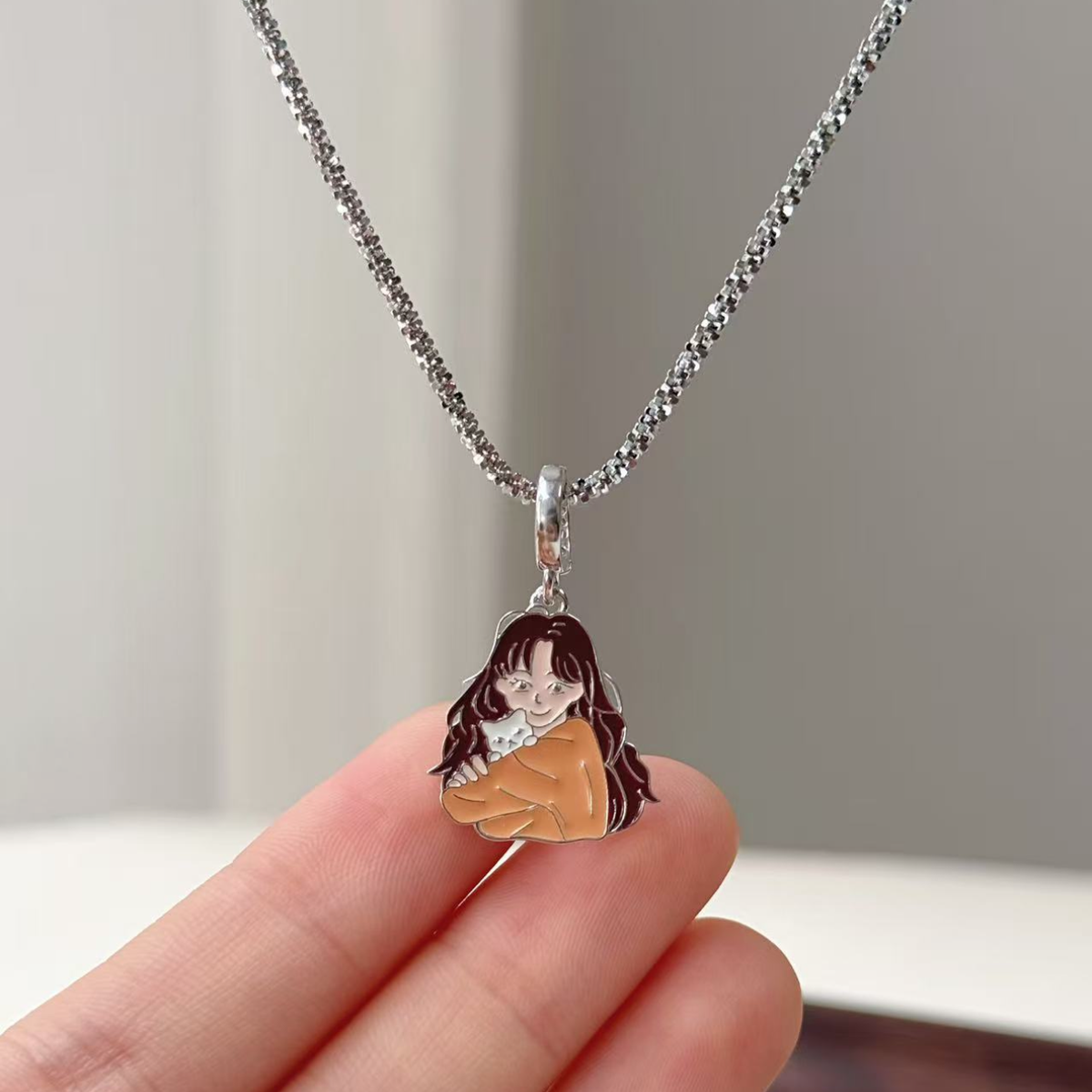 Detailed Custom Keepsake Necklace